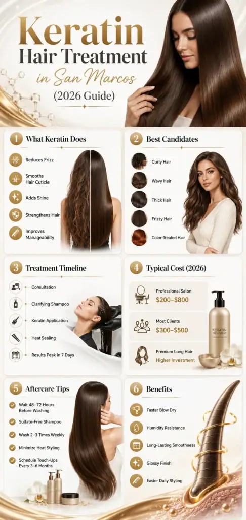 Keratin Hair Treatment in San Marcos